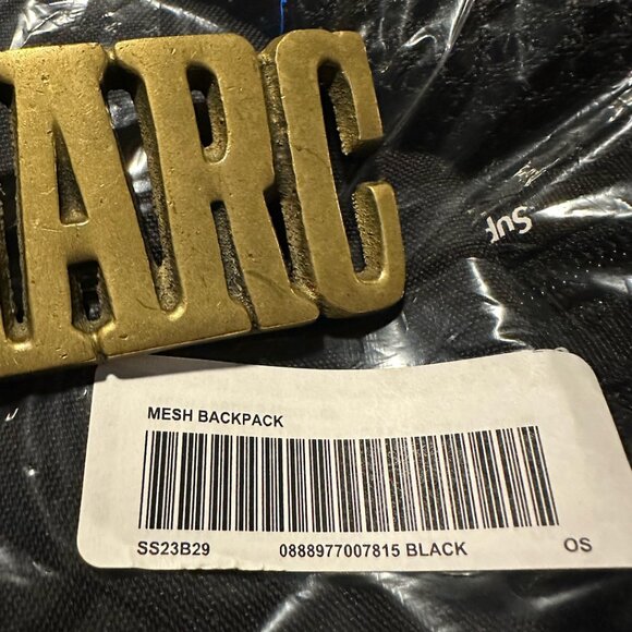 NWT Supreme Mesh Backpack - Black - Picture 7 of 7